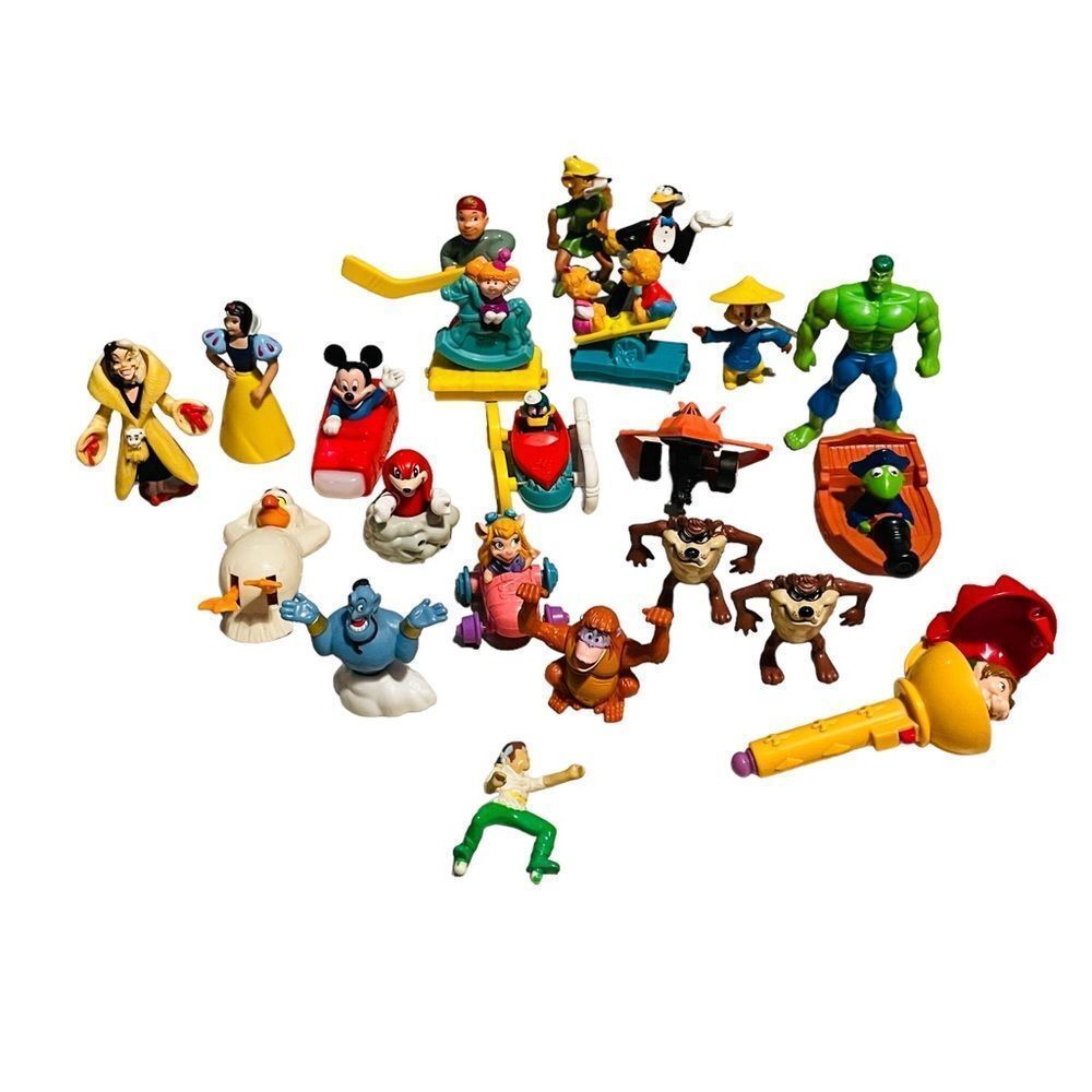 Lot of 21 Miscellaneous Vintage McDonald's Happy Meal Toys